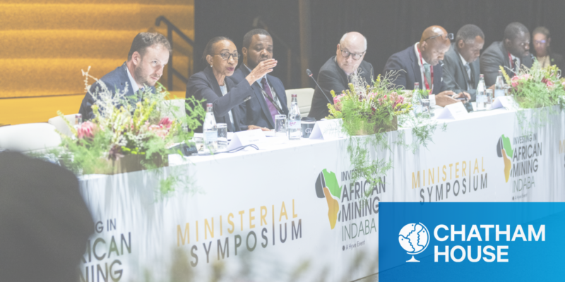 Chatham House partners with African Mining Indaba 2026   